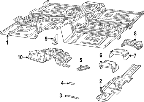 Floor for 2024 Dodge Charger Daytona #0