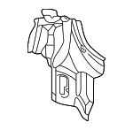 6480508010 - Body: Gusset for Toyota: Sienna Image