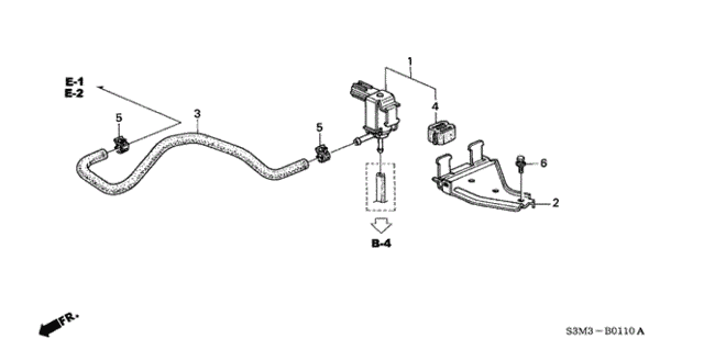 Purge Control Solenoid for 2001 Acura CL #0