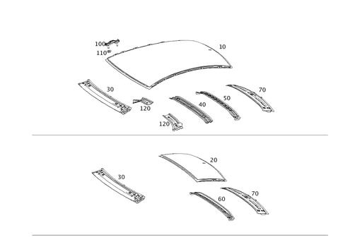Roof for 2023 Mercedes-Benz CLA250 #0