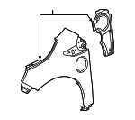 22801904 - Body: Fender for GM Image