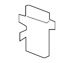 65668TK4A00ZZ - : End Plate for Acura Image