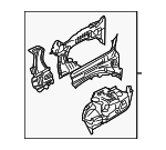 LR049328 - Body: Apron Assembly for Land-Rover Image