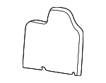 1F208818127 - Body: Seat Back Cover for Mazda: B2300, B2500, B3000 Image