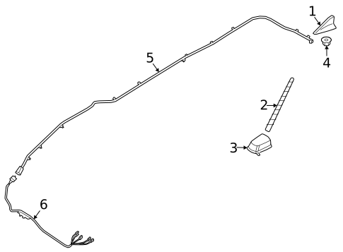 Antenna & Radio for 2021 Hyundai Venue #0