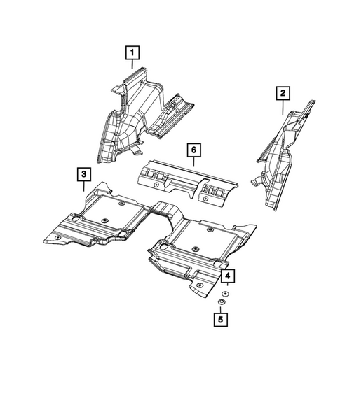 Carpets, Floor Mats, Load Floor, and Silencers for 2025 Jeep Wrangler #0