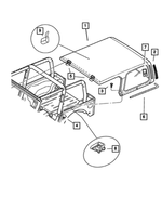 6036084AA - : Nut for Mopar Image