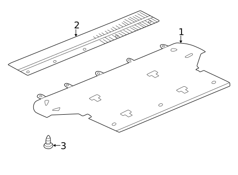 Interior Trim - Rear Body for 1998 Toyota Land Cruiser #0