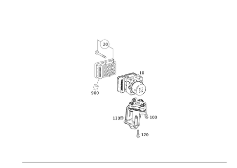 Hydraulic Unit for 2016 Mercedes-Benz E250 #0