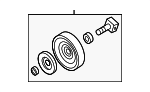 11925EA00A - Cooling System: Idler Pulley for Nissan Image