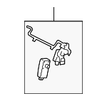 7275053030 - Body: Lumbar Adjuster for Lexus: HS250h, IS250, IS350 Image