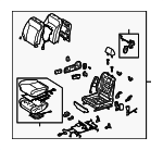 7101053581C1 - : Seat Assembly for Lexus: IS250, IS350 Image