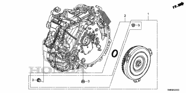 AT Torque Converter (9AT) for 2019 Honda Odyssey #0
