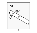 642610C050C0 - Body: Back Panel Cover for Toyota Image