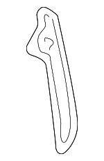 66521ST8000ZZ - Body: Package Tray Gusset for Acura: Integra Image