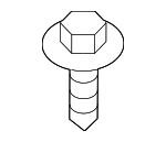 22326865849 - Engine: Trans Crossmember Screw for BMW Image