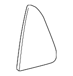 6812335040 - Body: Fixed Glass for Toyota: 4Runner Image