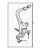 5271038801 - Suspension: Knuckle Assembly for Kia: Optima Image