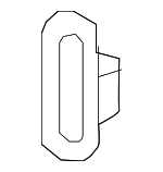 9095001620 - Body: Door Shell Plug for Scion: iM | Toyota: bZ4X, C-HR, Camry, Corolla, Corolla Cross, Corolla iM, GR Corolla, RAV4, RAV4 Prime, Tacoma, Venza Image