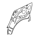 G67125EFMB - Body: Outer Wheelhouse for Nissan: Versa Image