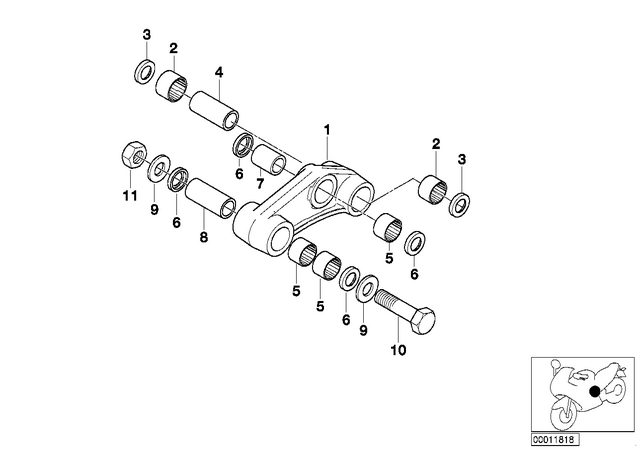 33532345442 - : Gasket Ring - 22X28X4 for BMW-Motorrad Image