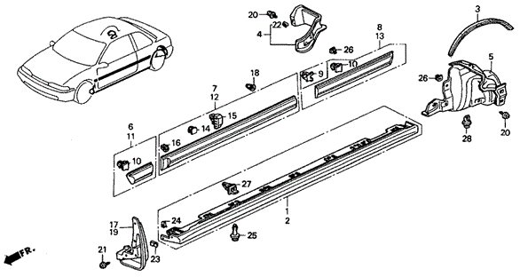 Protector for 1991 Honda Accord #0