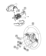 7QH33LXHAA - Electrical: Steering Column Switch for Dodge: Hornet Image