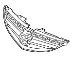 GS3L50712E - Body: Grille for Mazda: 6 Image