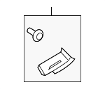 91054AE03AVC - Body: Pillar Cover for Subaru Image