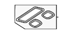 2068300202 - HVAC: Air Distributor Seal Kit for Mercedes-Benz Image