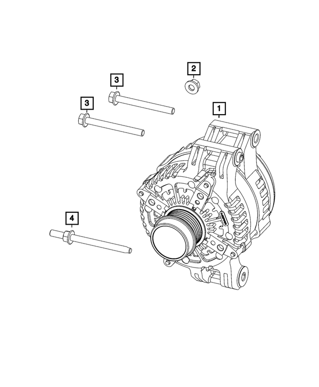 56029710AB - Electrical: Engine Generator for Mopar Image