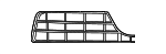 4G8807648DBMT - : Outer Grille for Audi Image