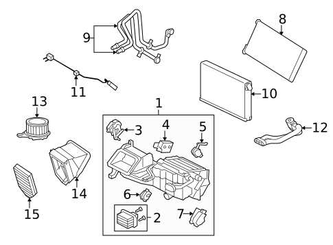 Blower Motor & Fan for 2008 Jaguar XK #0
