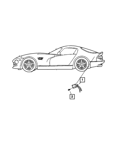Keys, Modules and Engine Controllers for 2009 Dodge Viper #3