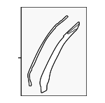 91112VC310 - : Lower Molding for Subaru: WRX Image