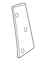 76890CD000 - Body: Applique for Nissan: 350Z Image