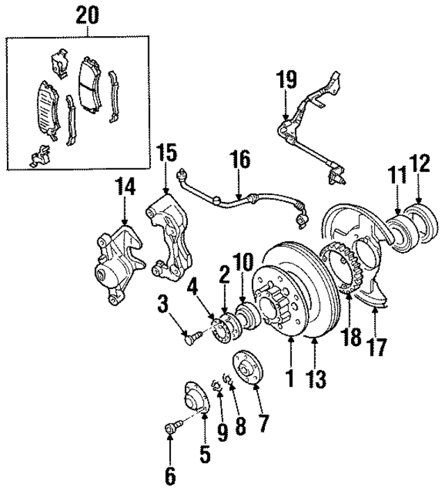 9091800280 - : Flange Ring for Honda Image