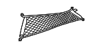 25635215 - Body: Cargo Area Net for Buick: LeSabre, Park Avenue | Oldsmobile: Aurora | Pontiac: Bonneville Image