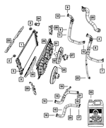 52029091AA - Cooling: Hose Clamp for Mopar Image