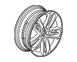 42800TJBA00 - : 2019-2021 Acura RDX - Wheel, Alloy for Acura: RDX Image