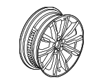 42800TJBA10 - Suspension: Wheel, Alloy for Acura Image