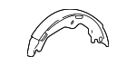 4653050041 - Suspension: Park Brake Shoes for Toyota: Mirai Image