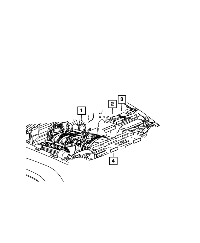 56029697AB - Labels: Battery Warning Label for Mopar Image image