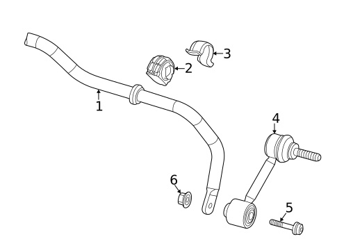 Stabilizer Bar & Components for 2015 Volkswagen Jetta #0