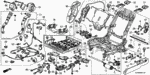 32132S6A003 - Interior/Bumper: BAND, WIRE HARNESS OFFSET (20)(122.5MM) (DARK GREEN) for Acura Image