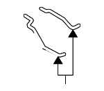 3D1898350 - HVAC: Pipe Assembly for Volkswagen: Phaeton Image
