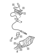 52128999AH - Transfer Case Model 231 [DHN]: Transfer Case Shifter for Mopar Image