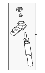 32346075 - Suspension: Shock Absorber for Volvo Image