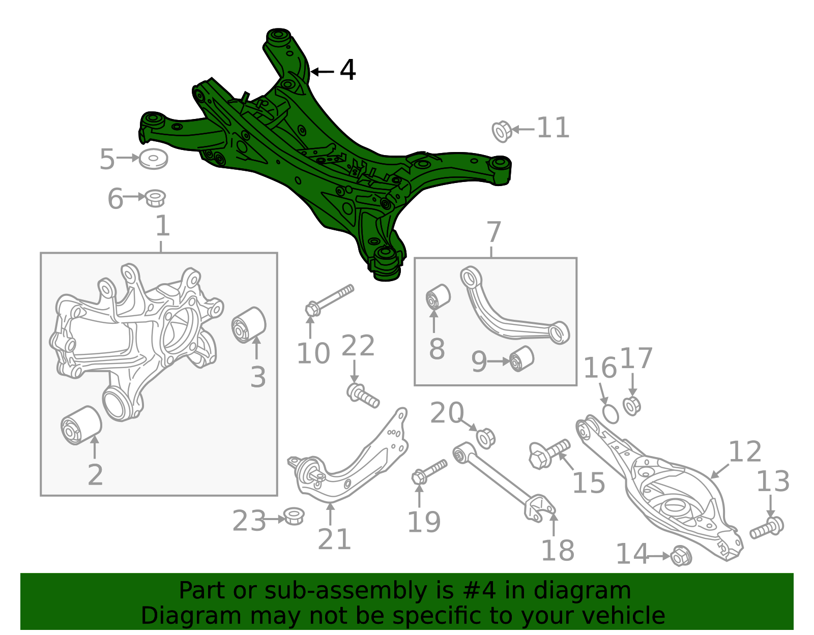 crossページ 2017-2025 Mazda CX-5 Member Cross KB8B-28-80XE | OEM Parts Online