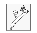 N24368170C02 - Body: Windshield Pillar Trim for Mazda: MX-5 Miata Image